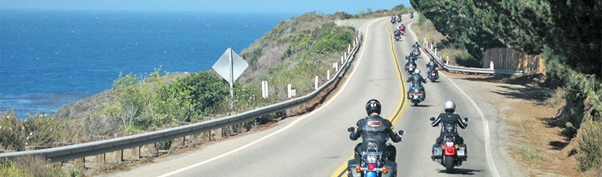 Highway 1, part of the Wild West motorcycle tour