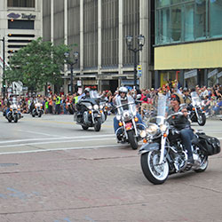 Harley-Davidson 110th Anniversary Milkauee / Parade