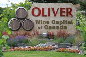 Oliver, Weinhauptstadt von Kanada