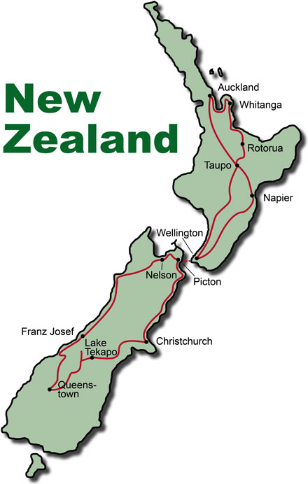 New Zealand Rental Car Tour Discover