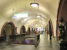 Metro Station, Moskau