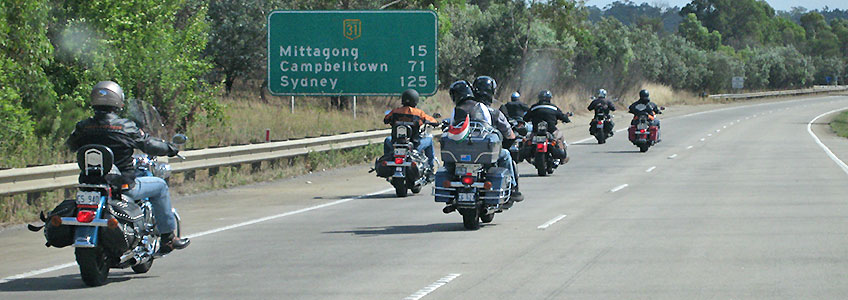 Motorradreisen Australien Down Under