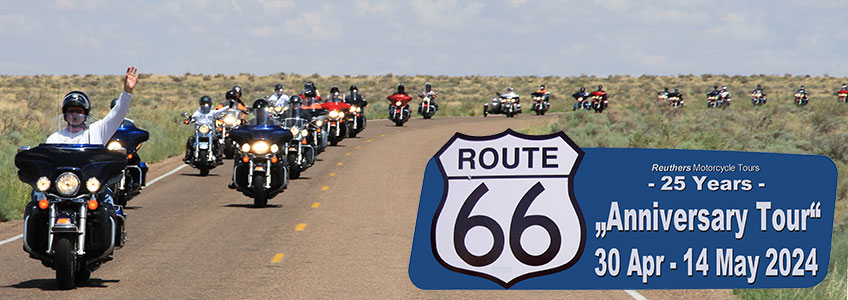 Motorradreise Route 66 Dream