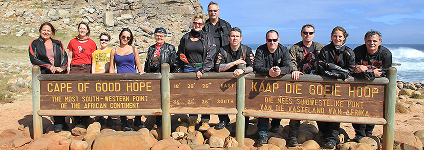 Motorradreisen Südafrika, Kap der Guten Hoffnung