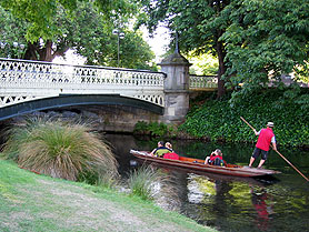 New Zealand, Christchurch Avon River