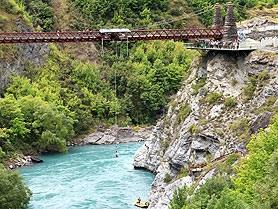 Bungee Jumping, Kawarau Bridge, New Zealand