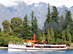 TSS Earnslaw, Lake Wakatipu, Queenstown, New Zealand