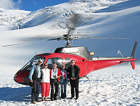 New Zealand, Franz Josef Helicopter Flight