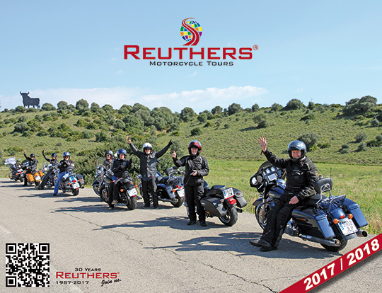 Reuthers Motorcycle Tours 2017-2018