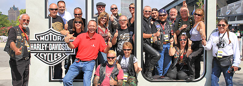 Reuthers Special Event Tours for the 115th anniversary of Harley-Davidson in Milwaukee