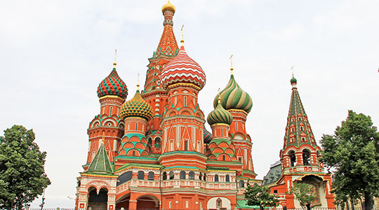 St. Basilius Kathedrale, Roter Platz, Moskau