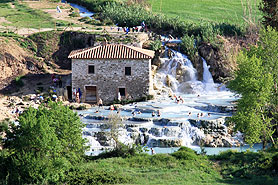Thermal Springs of Saturnia, Tuscany, Italy