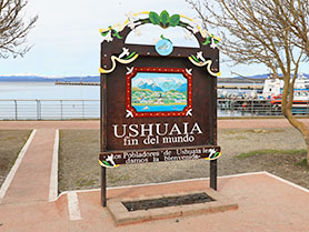 Ushuaia, end of the world, Argentina