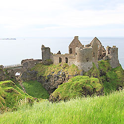 Irland Dunluce Castle