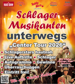 Schlager Musikanten unterwegs - Center Tour 2026