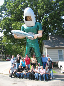 Gemini Giant at the Launching Pad in Wilmington