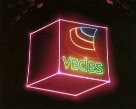 Lasershow - Vedes Firmenlogo