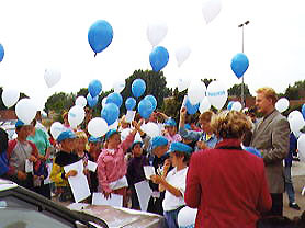 Reuthers Luftballon Weiitflug Wettbewerb