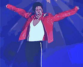 Michael Jackson Double