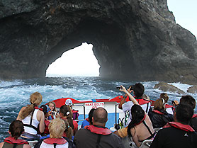 New Zealand, Hole in the Rock