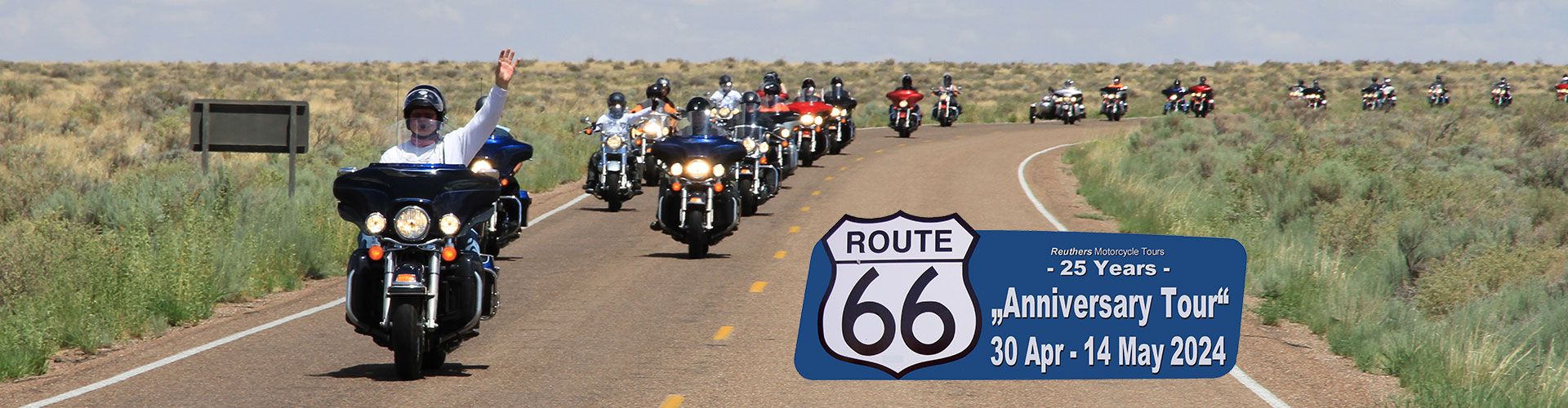 Reuthers 25 Years Route 66 Anniversary Tour