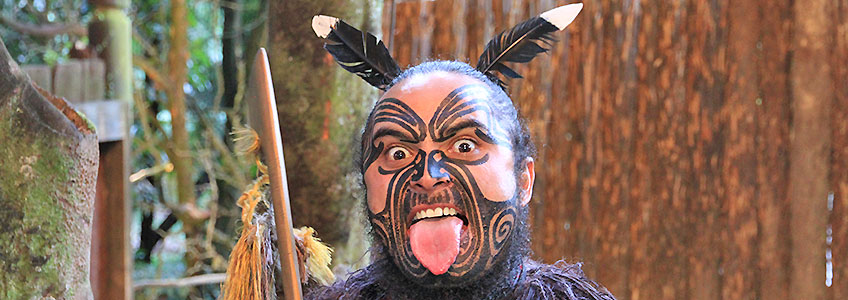 Maori Culture and Hangi Dinner Tamaki Village, Rotorua, New Zealand