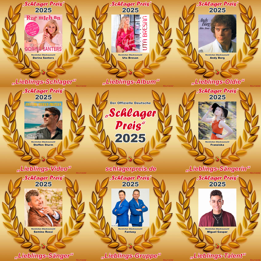 Der Deutsche Schlager Preis 2025 - Die Gewinner