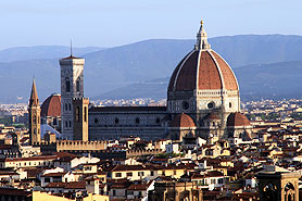 Dome in Florence, Tuscany, Italy