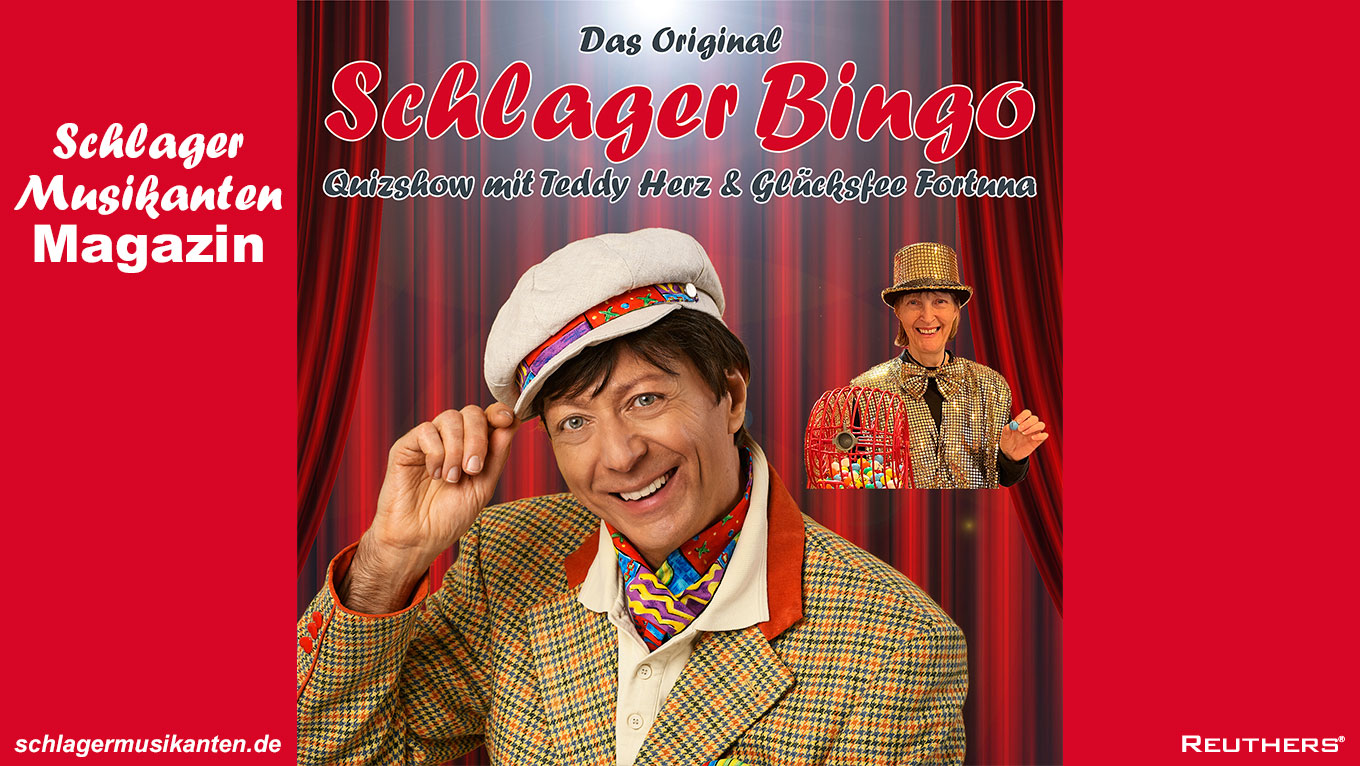 Das Original "Schlager Bingo" - die Quizshow mit Teddy Herz & Glücksfee Fortuna