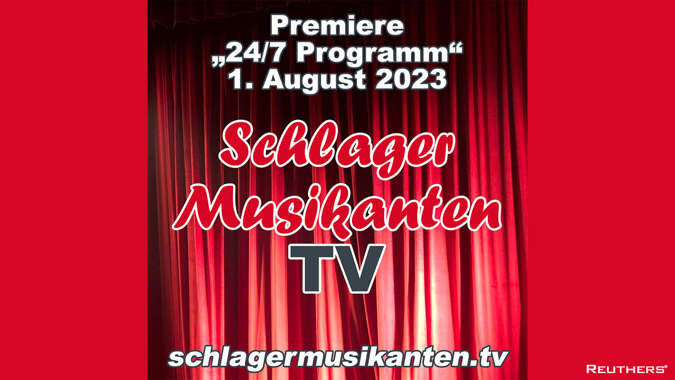 Deutsche Schlager rund um die Uhr: Am 1. August 2023 Premiere mit 24/7 Programm im Schlager Musikanten TV