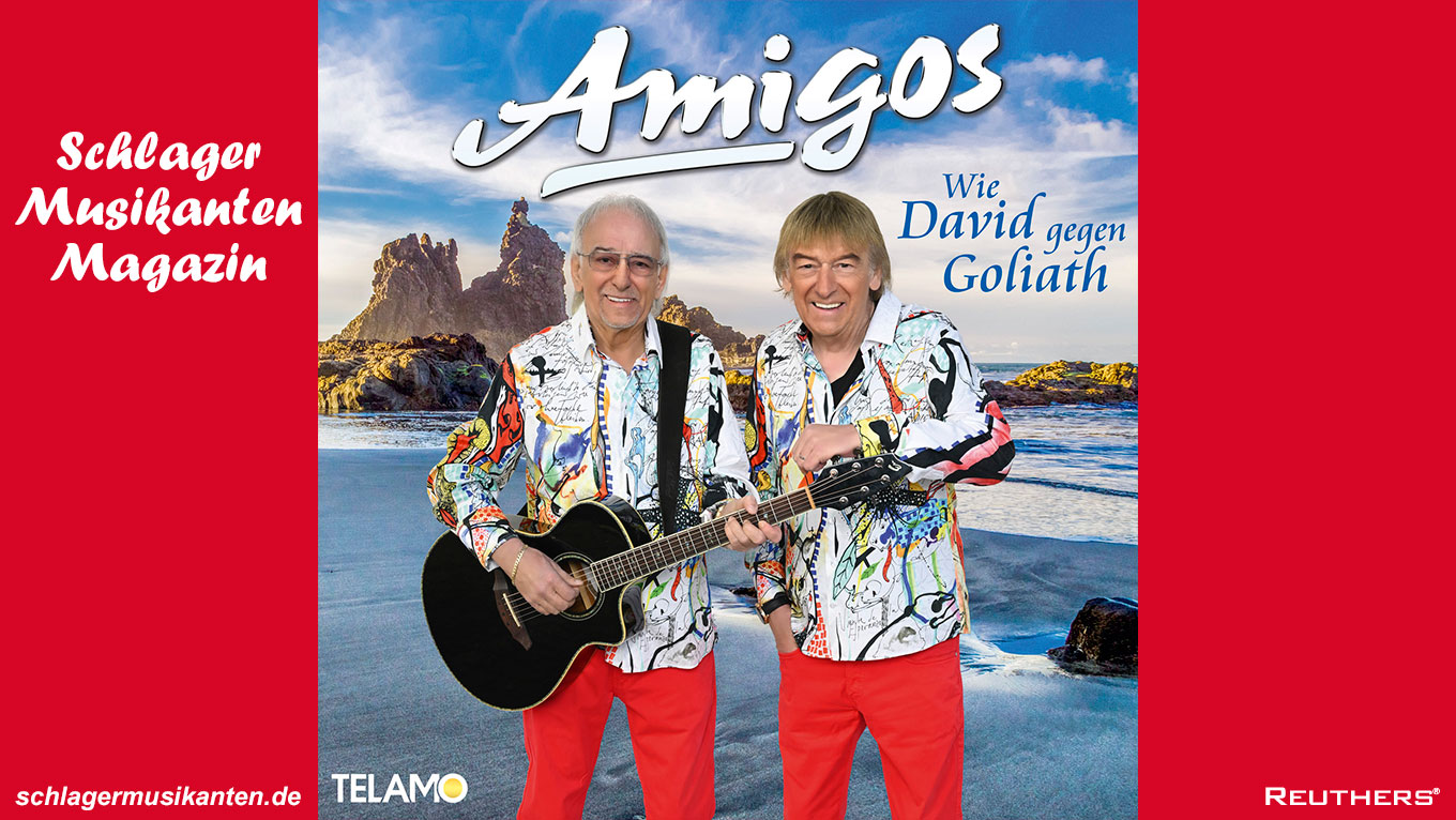 Die Amigos veröffentlichen Uptempo Single "Wie David gegen Goliath"