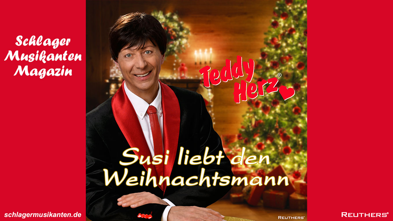 Every year again "Christmas with Teddy Herz": "Susi liebt den Weihnachtsmann" is Teddy's new single