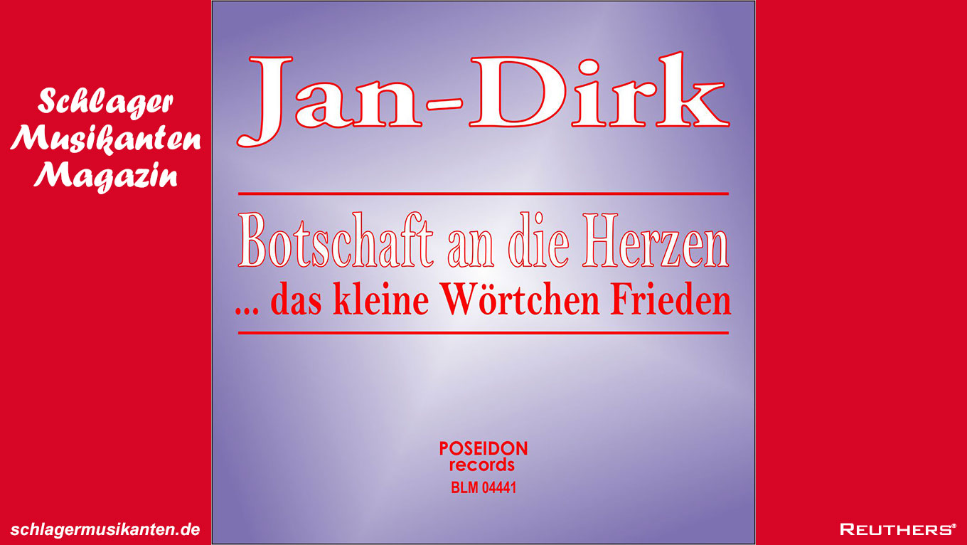 Jan-Dirk mit einer "Botschaft an die Herzen"