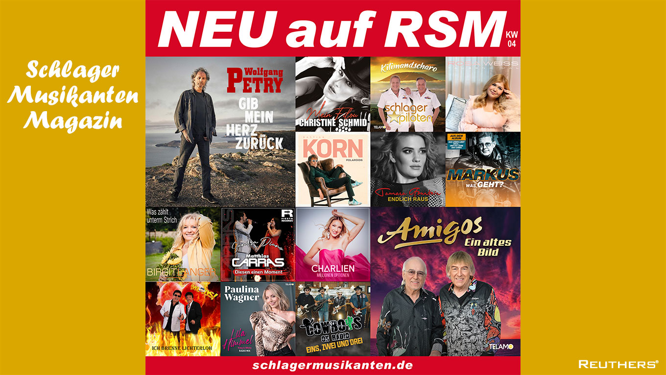 NEU! auf RSM Radio Schlager Musikanten 2023-KW-04