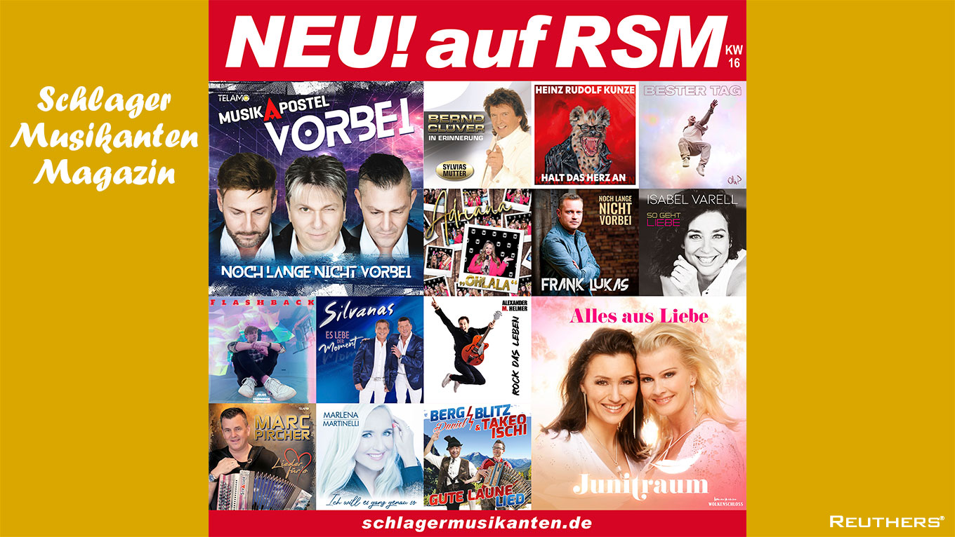 NEU! auf RSM Radio Schlager Musikanten 2023-KW-16