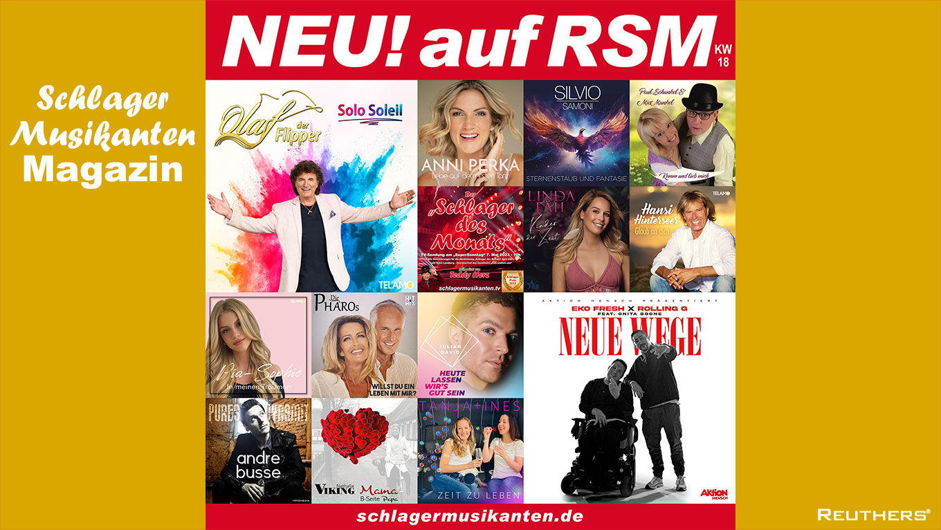 NEU! auf RSM Radio Schlager Musikanten 2023-KW-18