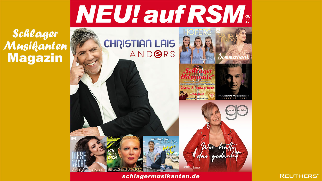 NEU! auf RSM Radio Schlager Musikanten 2023-KW-23