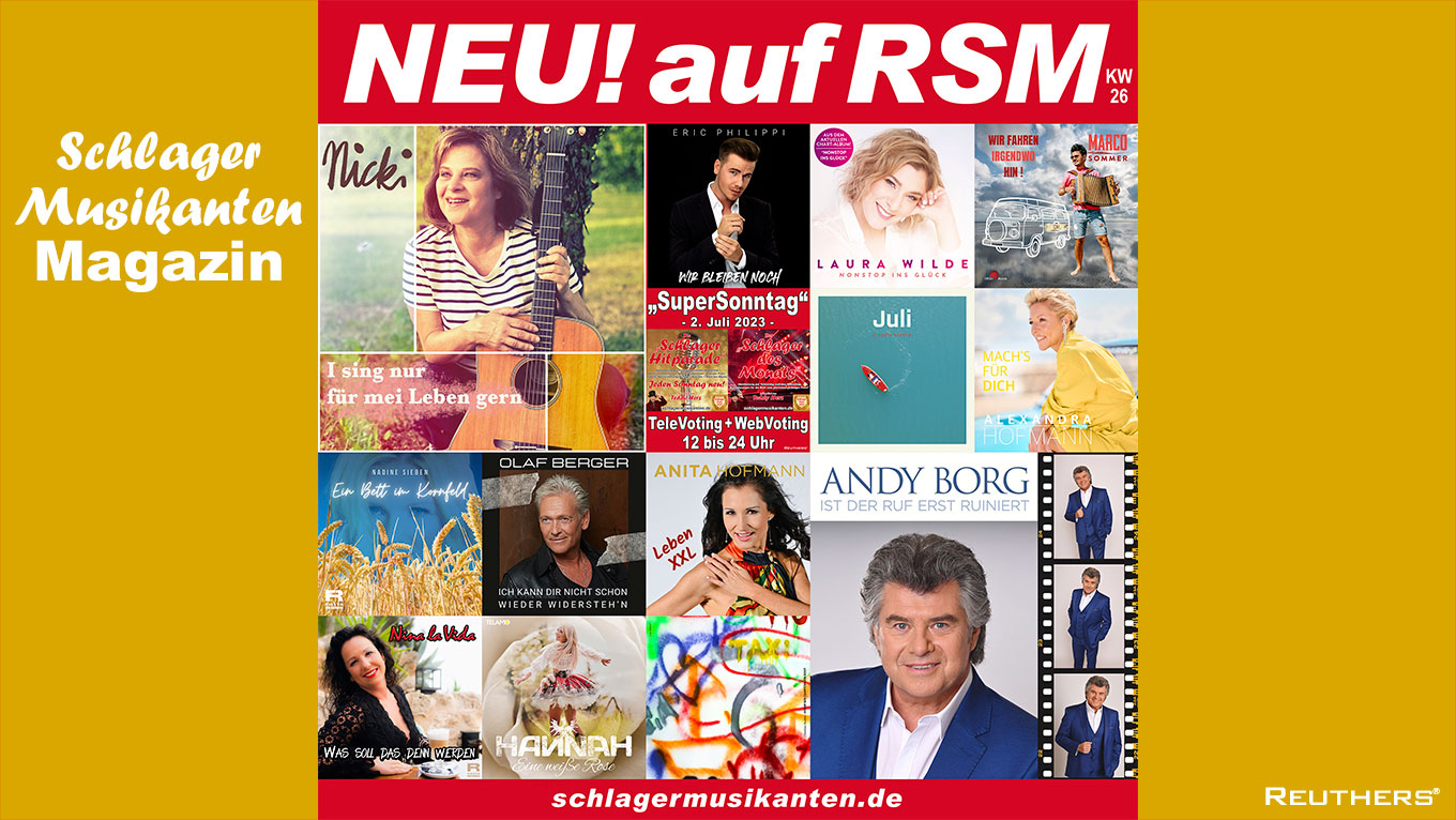 NEU! auf RSM Radio Schlager Musikanten 2023-KW-26