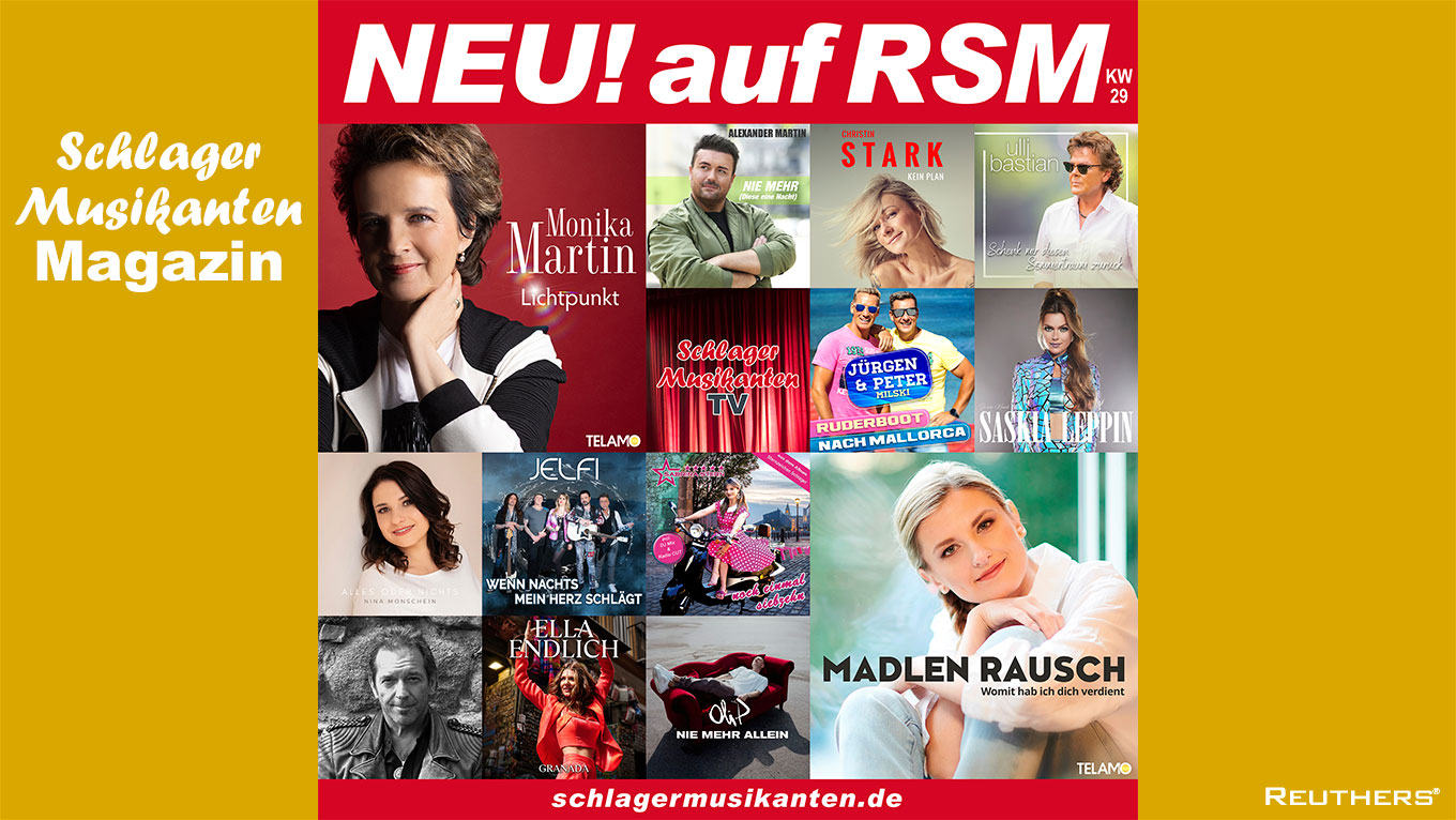 NEU! auf RSM Radio Schlager Musikanten 2023-KW-29