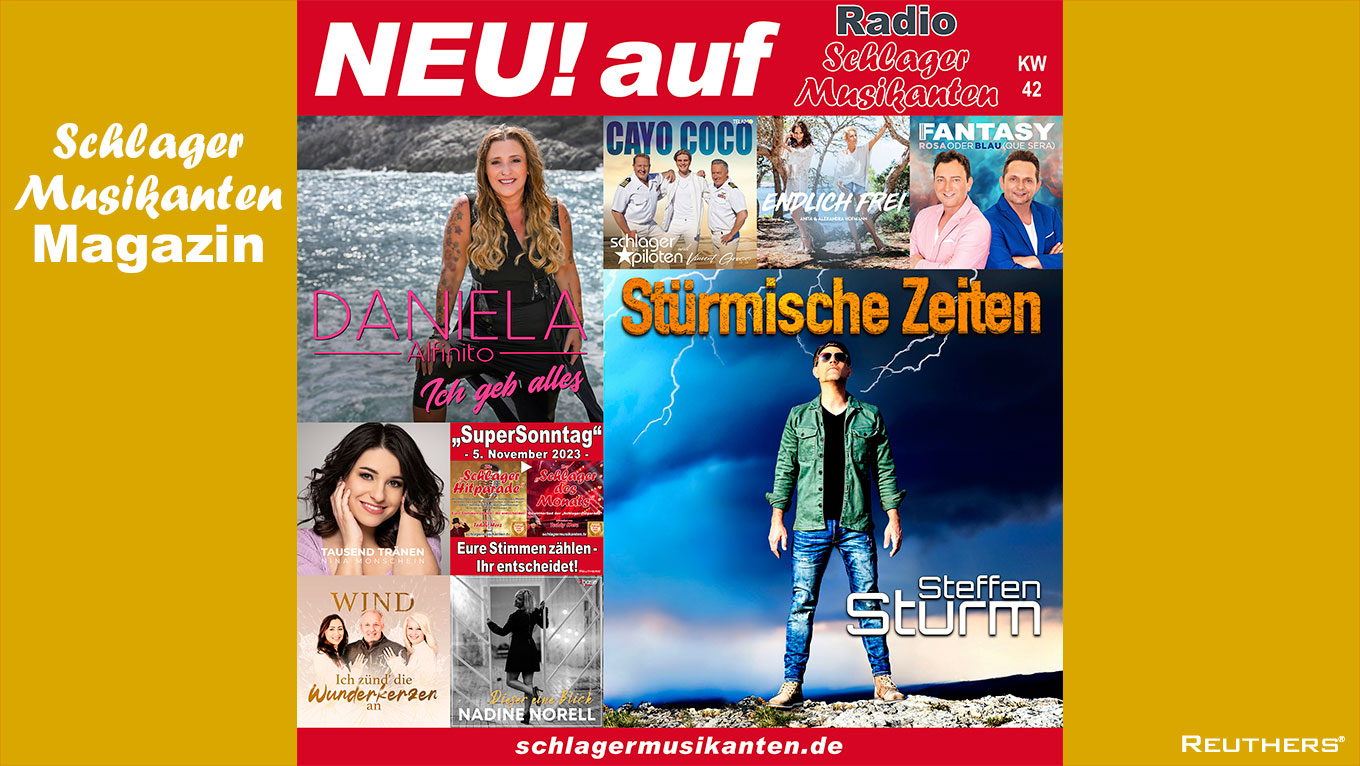 NEU! auf RSM Radio Schlager Musikanten 2023-KW-42