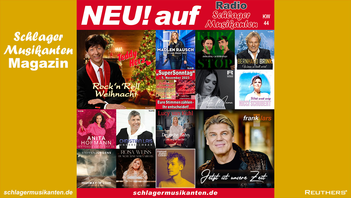 NEU! auf RSM Radio Schlager Musikanten 2023-KW-44
