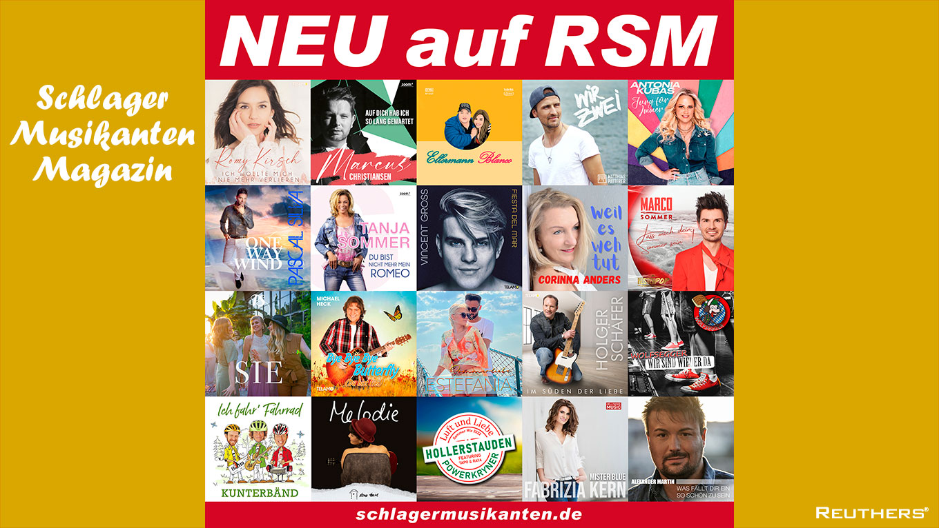 NEU! auf RSM - Radio Schlager Musikanten - KW26