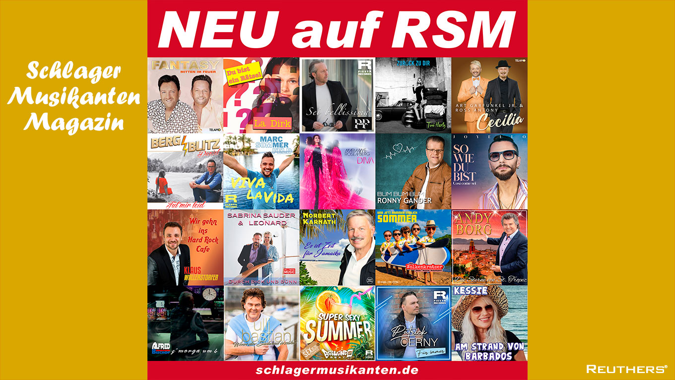 NEU! auf RSM - Radio Schlager Musikanten - KW27