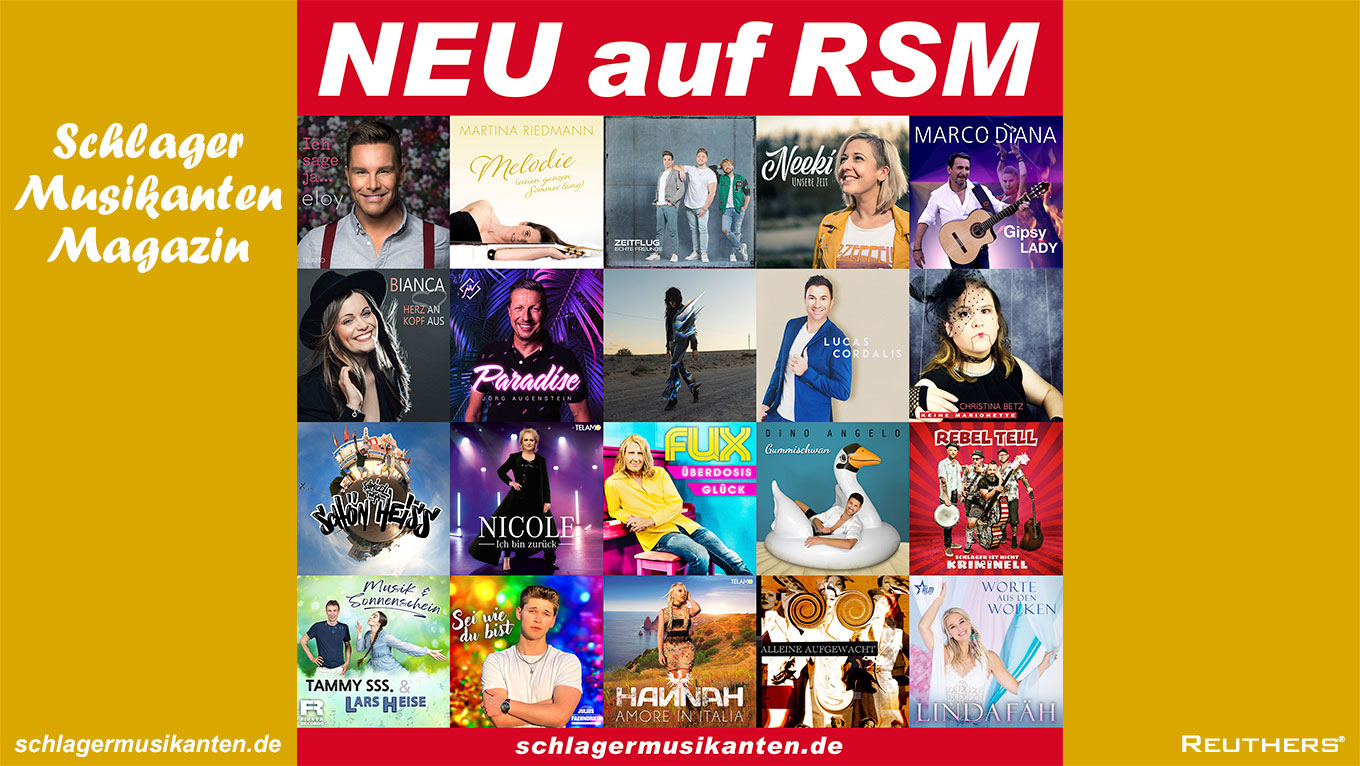 NEU! auf RSM - Radio Schlager Musikanten - KW29