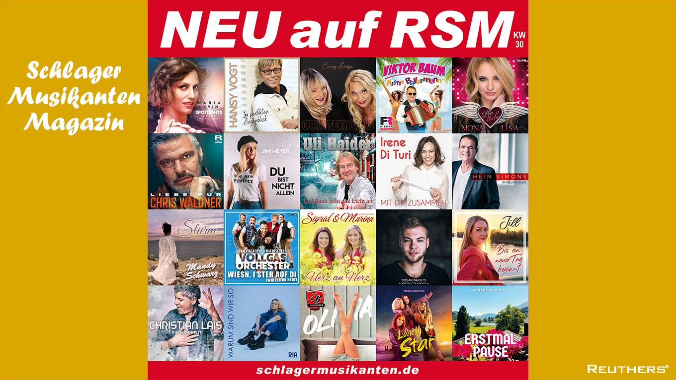 NEU! auf RSM - Radio Schlager Musikanten - KW30