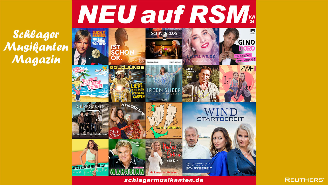 NEU! auf RSM - Radio Schlager Musikanten - KW34
