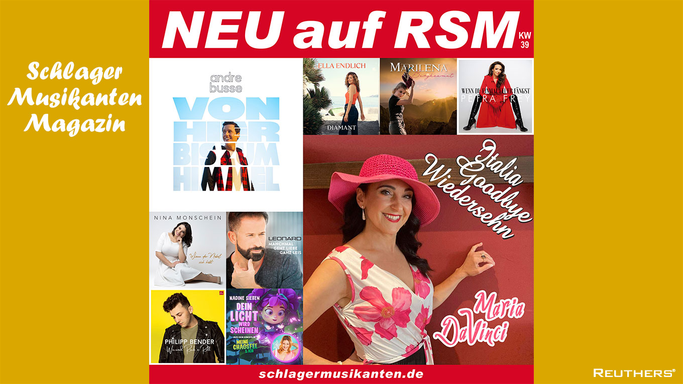 NEU! auf RSM - Radio Schlager Musikanten - KW39