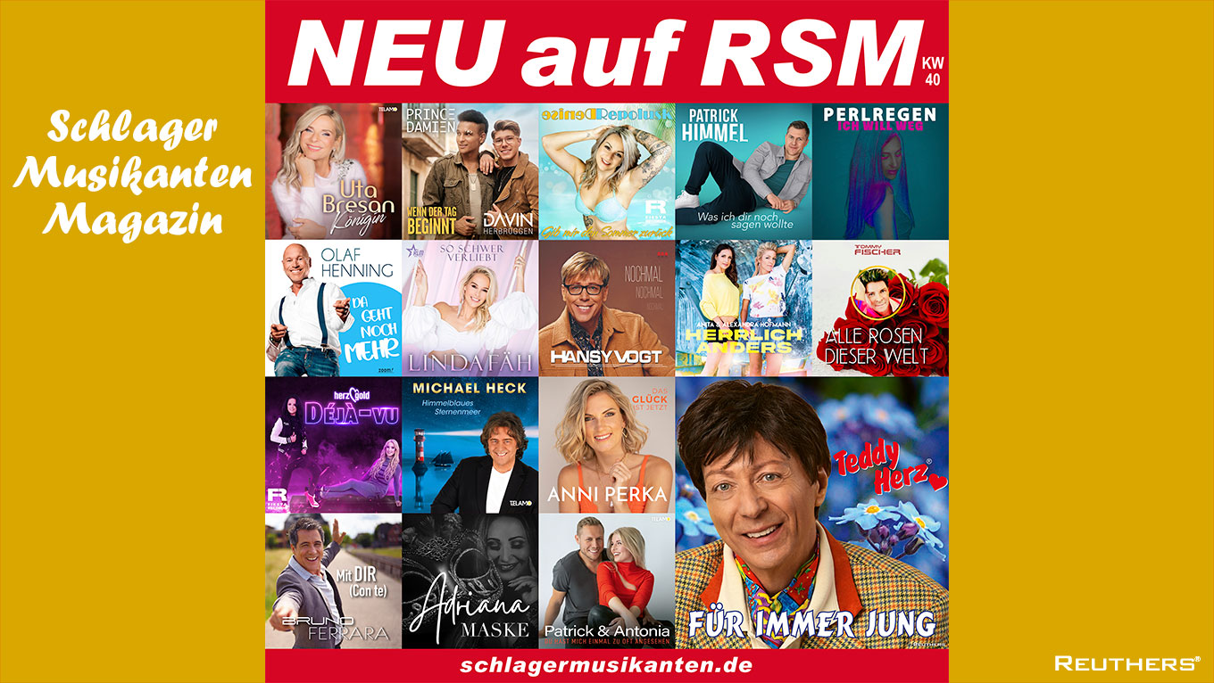 NEU! auf RSM - Radio Schlager Musikanten - KW40