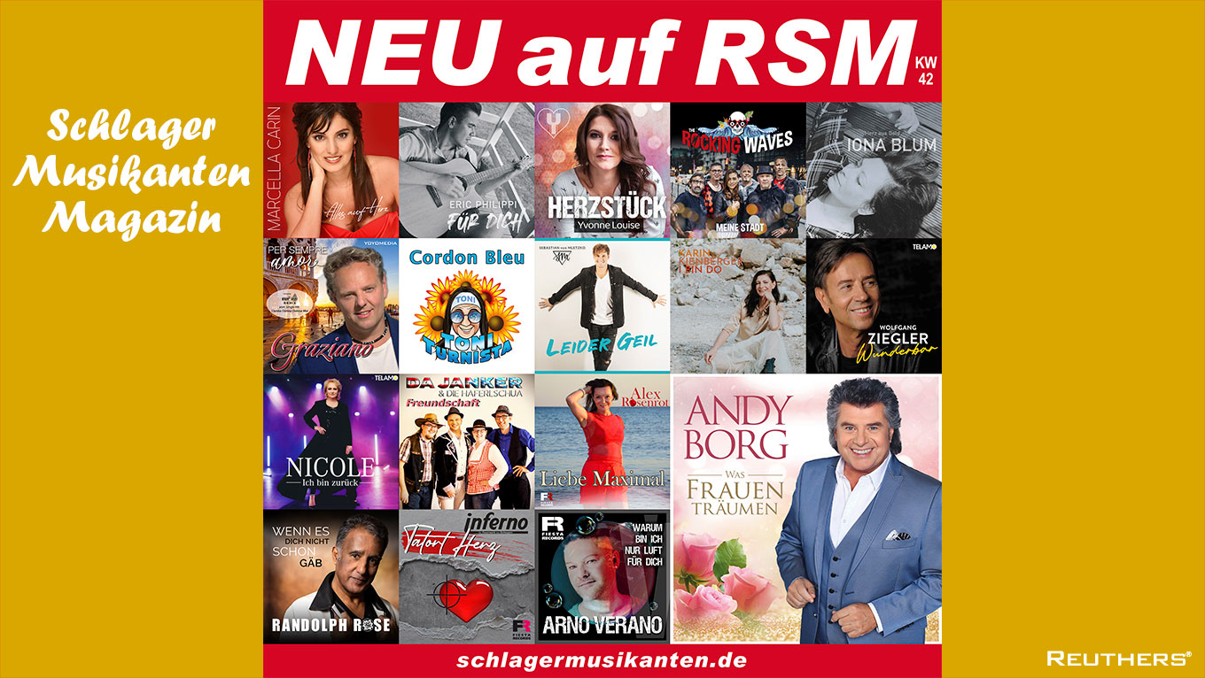 NEU! auf RSM - Radio Schlager Musikanten - KW42