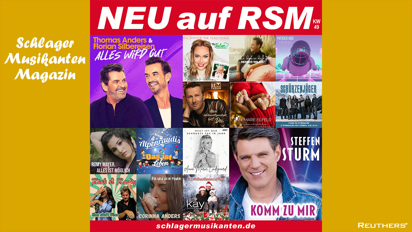 NEU! auf RSM - Radio Schlager Musikanten - KW49